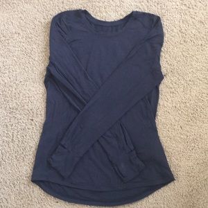 Black Lululemon Long Sleeve Shirt